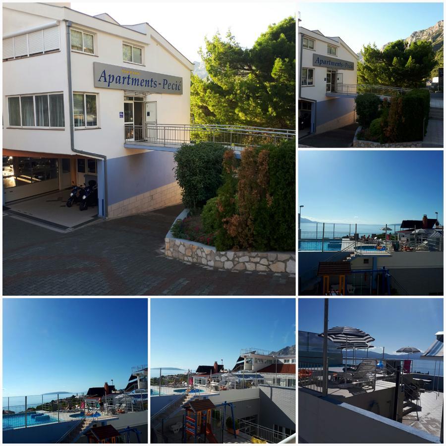Aparthotel Pecic Gradac  Exteriör bild